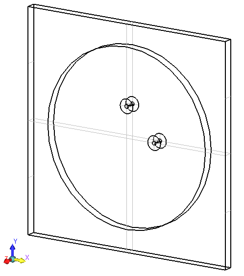 Image of Disk Patch Antenna Coaxial Feed